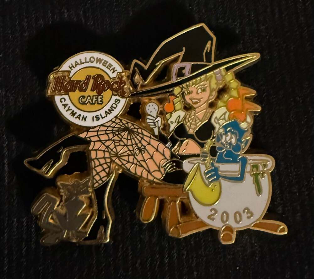 Hard Rock Cafe Cayman Islands Halloween 2003 Pin LE 500